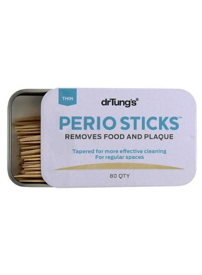 Perio Double-Sided Sticks - 80 Count