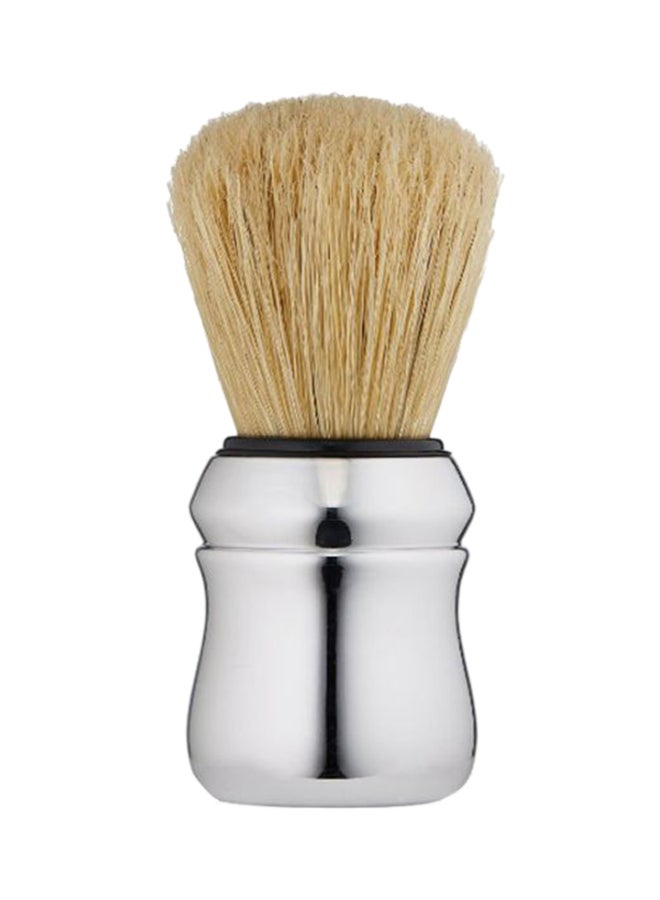 Professional Shaving Brush Silver/Brown 12cm