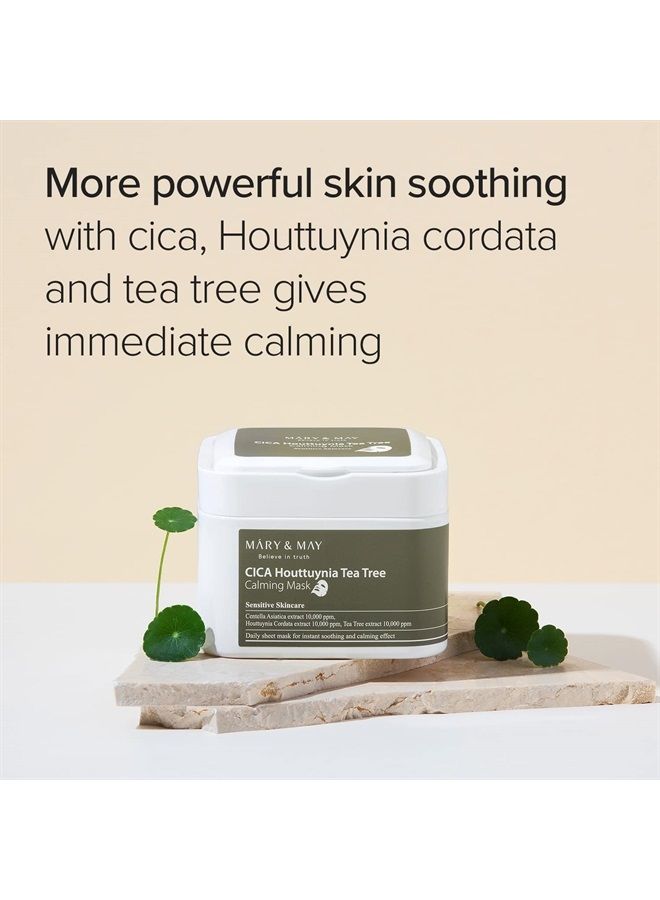 CICA Houttuynia Tea Tree Calming Mask 400g