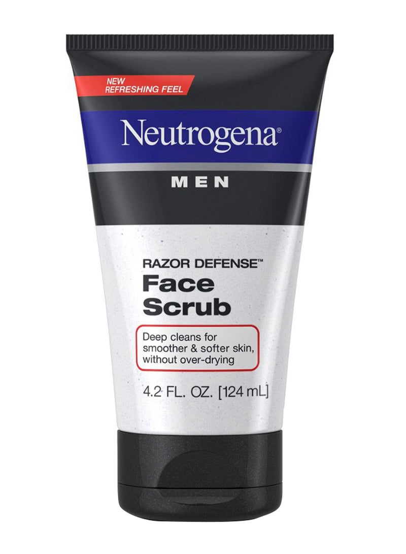 Razor Defense Face Scrub 124ml