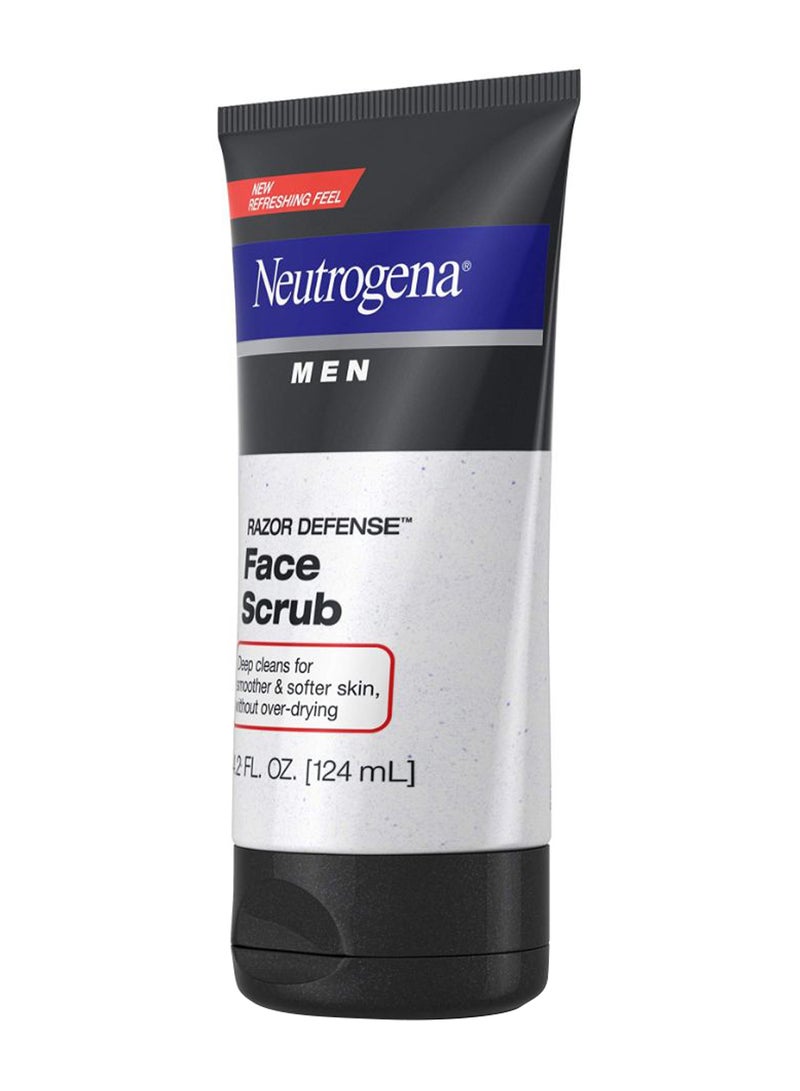 Razor Defense Face Scrub 124ml