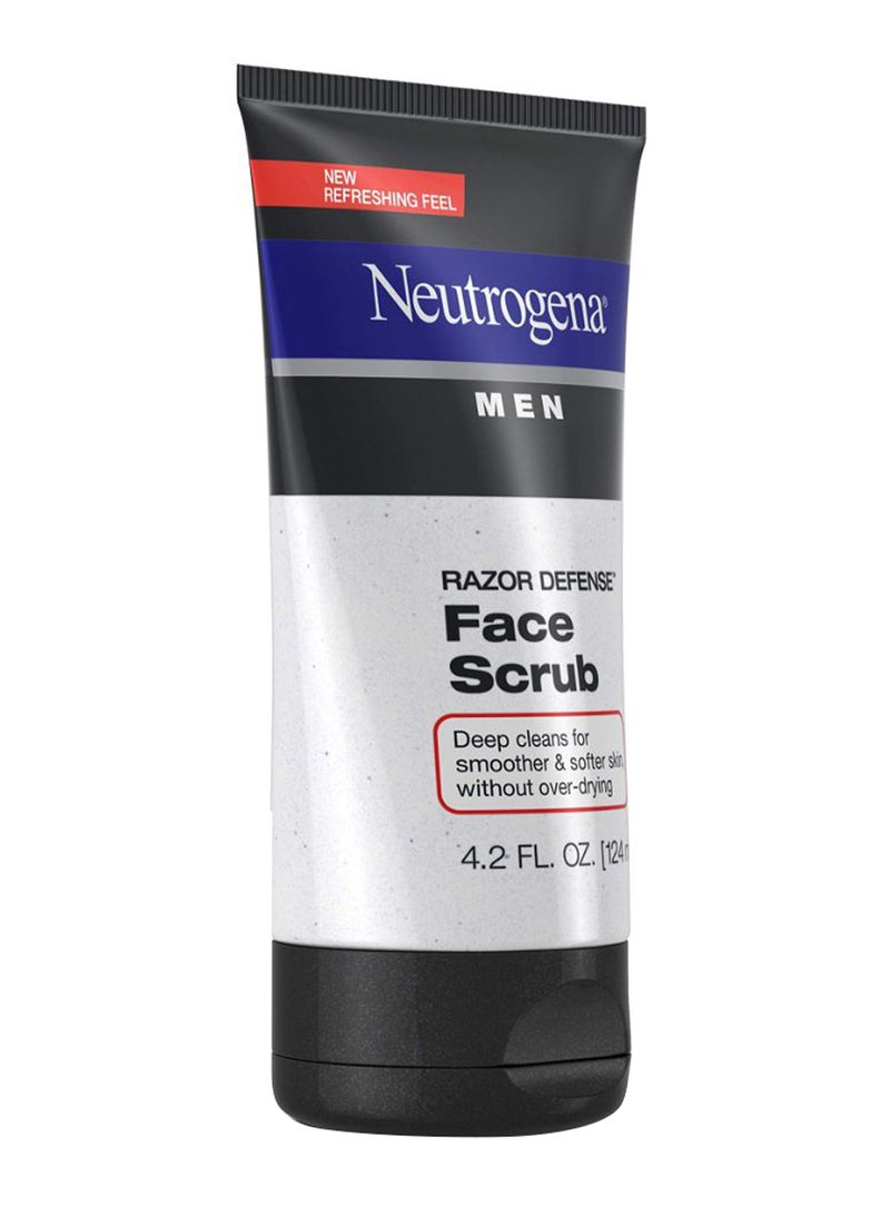 Razor Defense Face Scrub 124ml