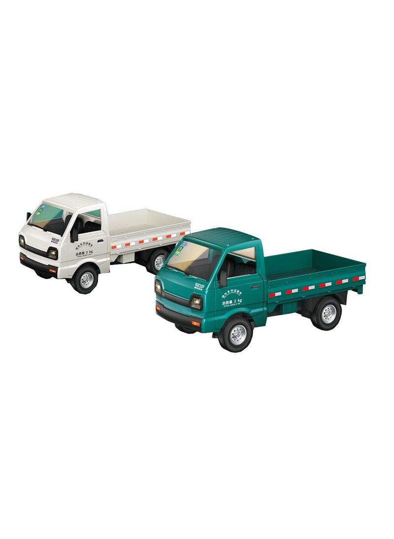 Urban Trucks Five ways remote control – Micro Transport Vehicle Series – Assorted Colors – 1:16 Scale – 2.4GHz – DIY Sticker, USB Charging, Rechargeable Battery – Manual Door Opening-1piece
