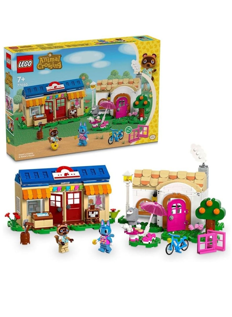 LEGO Animal Crossing Nook's Cranny And Rosie's House 77050 Building Blocks Toy Set (535 Pieces)