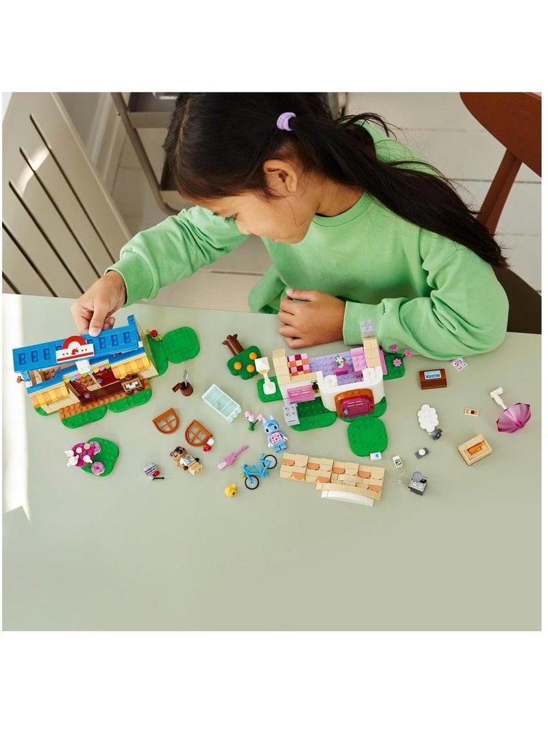 LEGO Animal Crossing Nook's Cranny And Rosie's House 77050 Building Blocks Toy Set (535 Pieces)