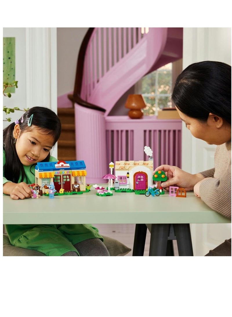 LEGO Animal Crossing Nook's Cranny And Rosie's House 77050 Building Blocks Toy Set (535 Pieces)