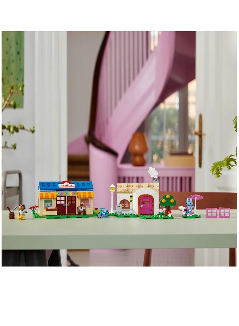 LEGO Animal Crossing Nook's Cranny And Rosie's House 77050 Building Blocks Toy Set (535 Pieces)