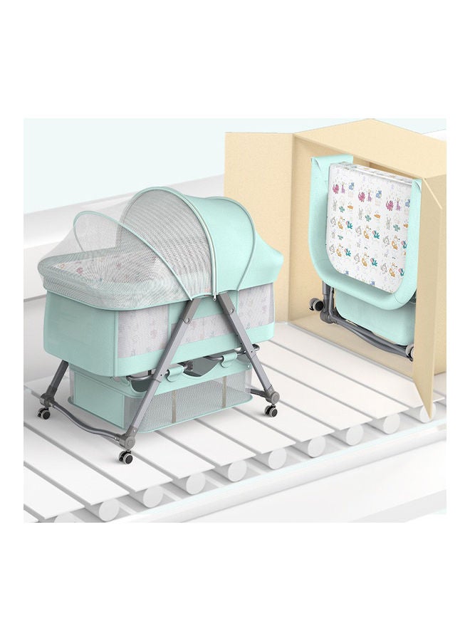 Newborn Crib Independent Mosquito Net And Basket Folding Large Cradle