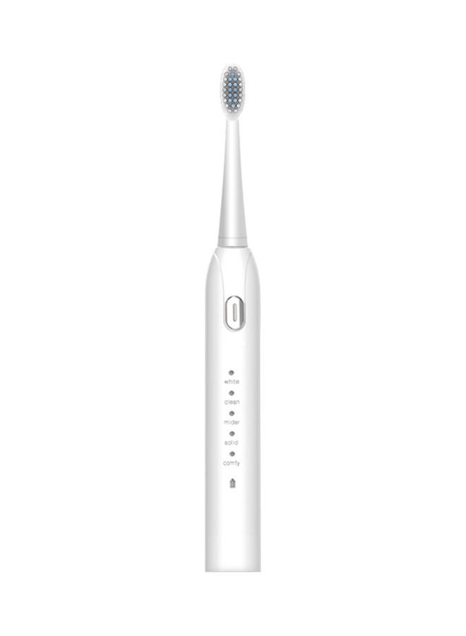 Electric Automatic Toothbrush White 22.5x0.9x2.5cm