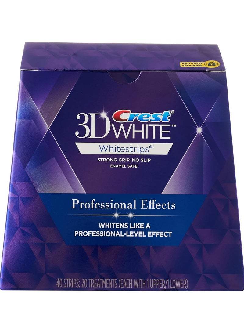 3D LUXE Whitestrips Professional Effects 40 strips