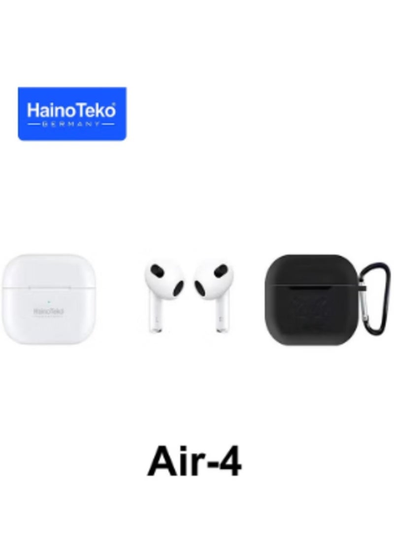 Haino Teko Germany Air4 Wireless Bluetooth Earphone With High Bass Sound