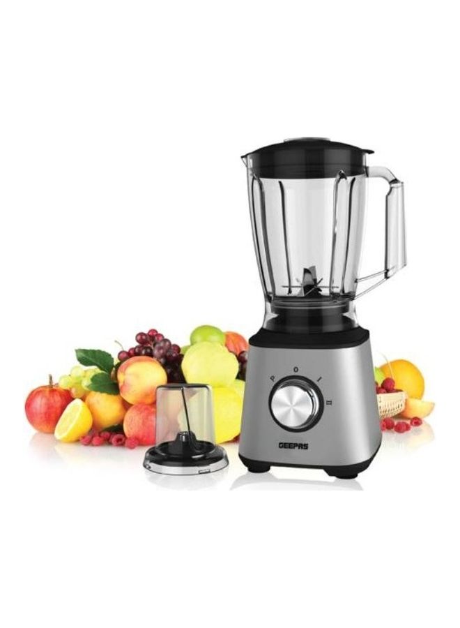 2 In 1 Super Blender With Unbreakable Jar 1.5 L 600 W GSB5446N Black/Silver