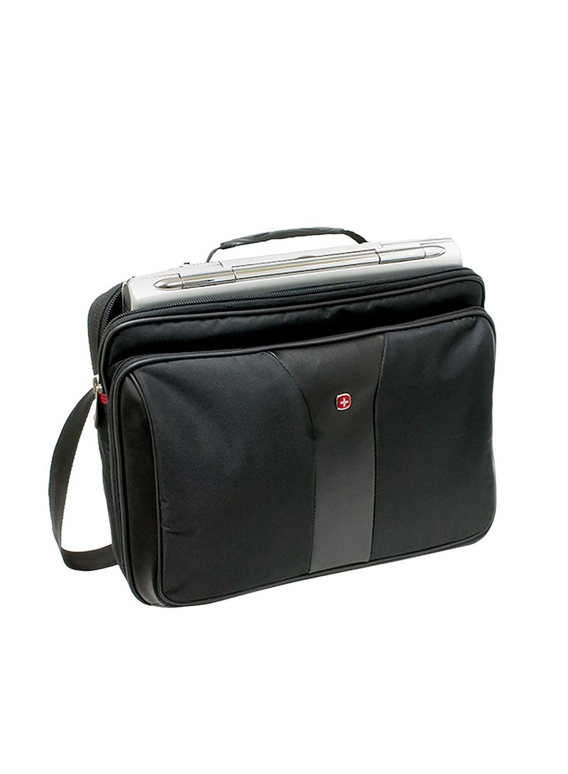 2-Piece Patriot Rolling Business Trolley Bag Set Black