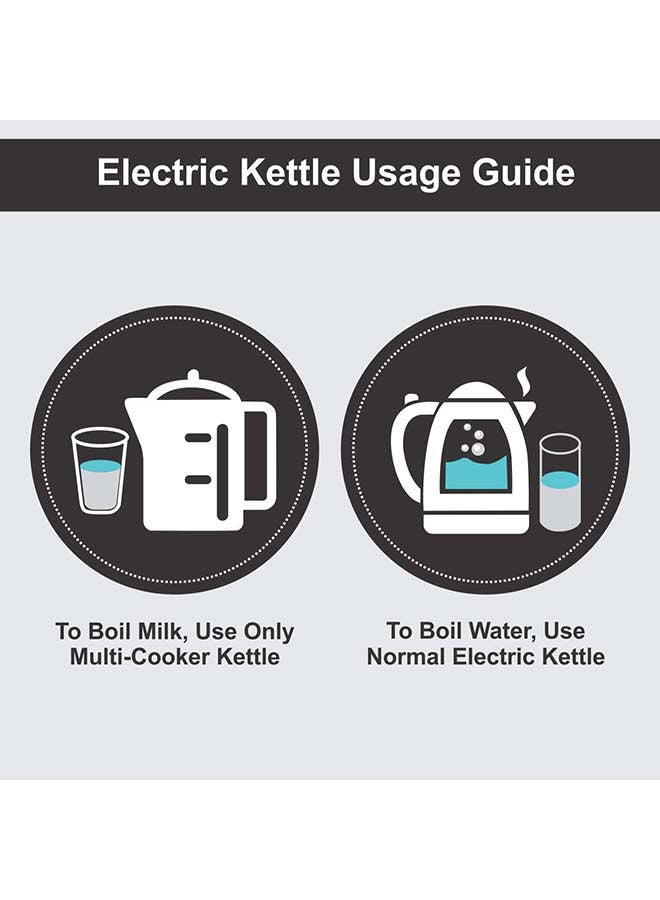 Electric Kettle 1.7 L 3000.0 W 23601 Silver/Black