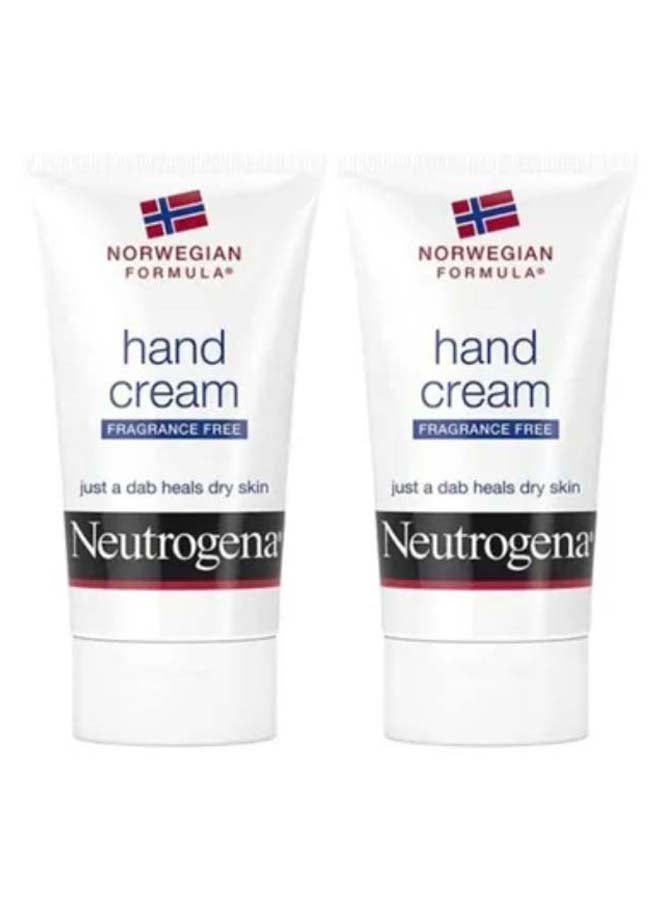 Pack Of 2 Norwegian Formula Hand Cream 2x56grams