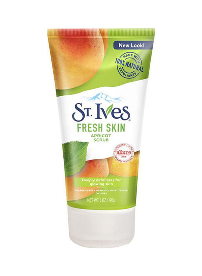 Fresh Skin Apricot Face Scrub Green 170ml