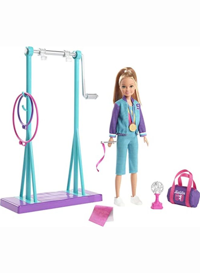 Team Stacie Doll Gymnastics Playset With Accessories