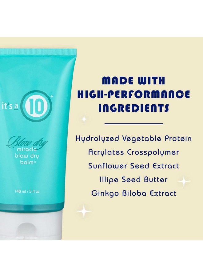 It A 10 Miracle Blow Dry Styling Balm Unisex Balm 5 Fl Oz (Pack Of 1) B07C3Wz43G