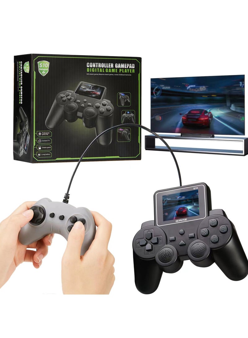 New Games Remote Control Controller Handheld S10 Controller And Screen Are Integrated Connected To A TV Duo Battle Retro Game Console