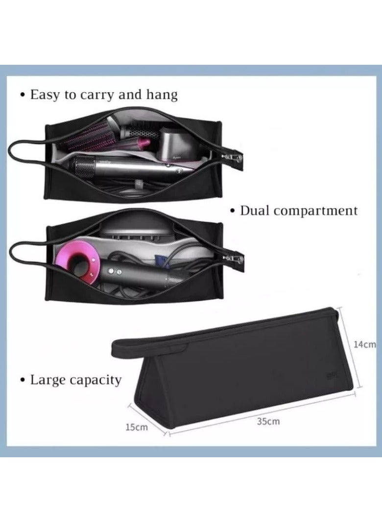 Fanda Pvc Storage Bag for hair dryer (Black Colour）
