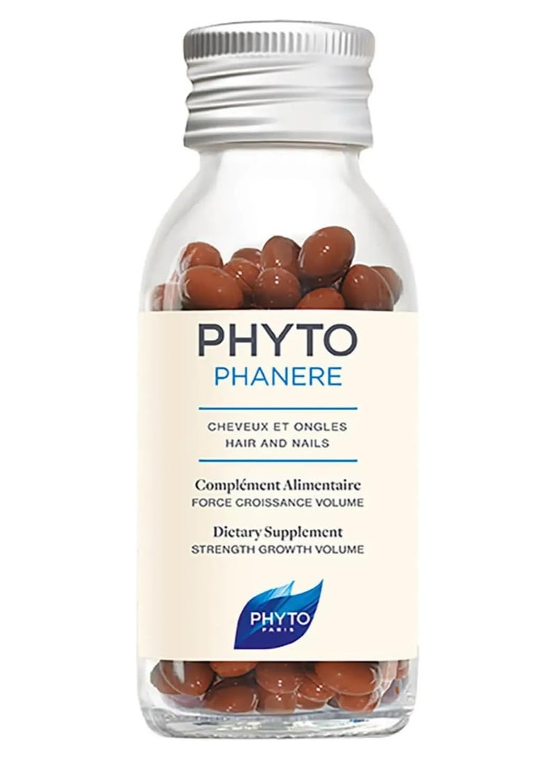 PHYTO PHANERS Cheveux Et Ongles Hair And Nails 120 Capsules 60 Servinsg