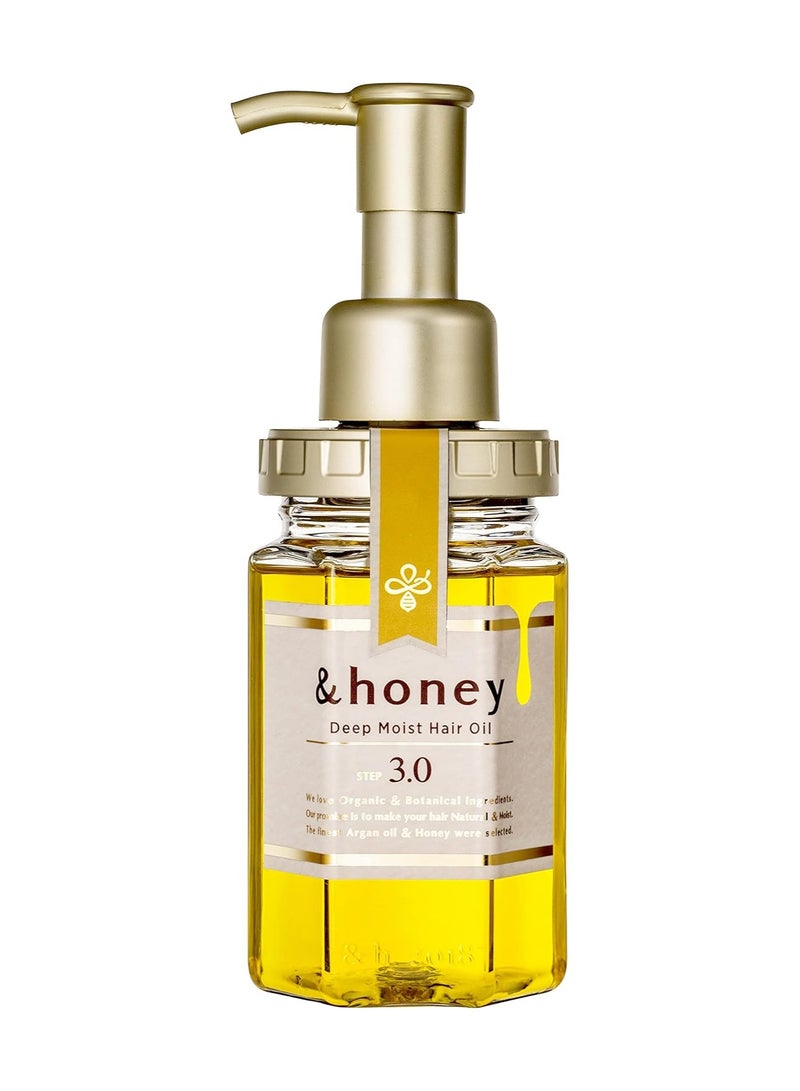 &Honey Deep Moist Hair Oil 3.0 for Damage, Colored and Dry Hair (100ml)
