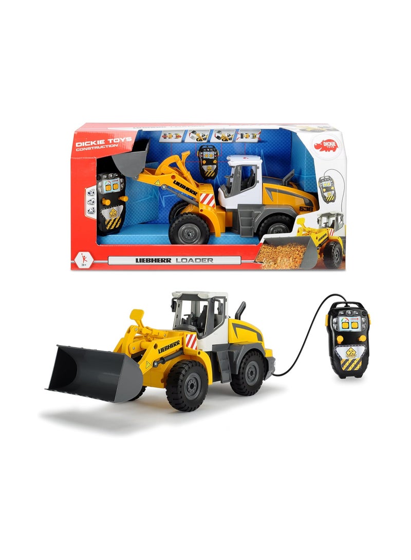 Liebherr Bulldozer Toy Vehicle, Yellow