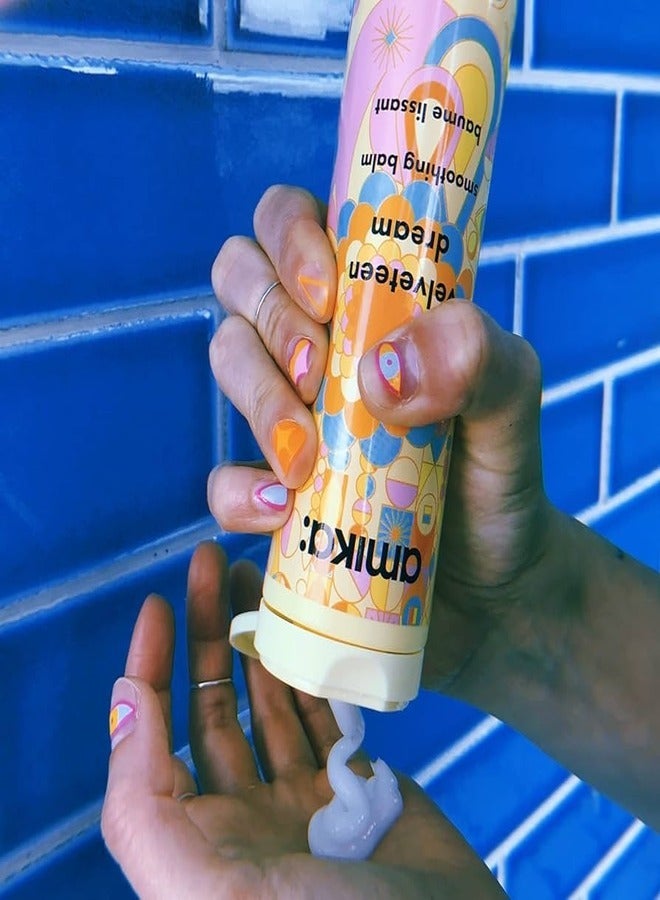 AMIKA Velveteen Dream Smoothing Balm 200ml – Anti-Frizz, Heat-Activated Hair Styling Balm for Long-Lasting Smoothness, Shine, and Humidity Protection – Lightweight Formula for Silky, Frizz-Free Hair