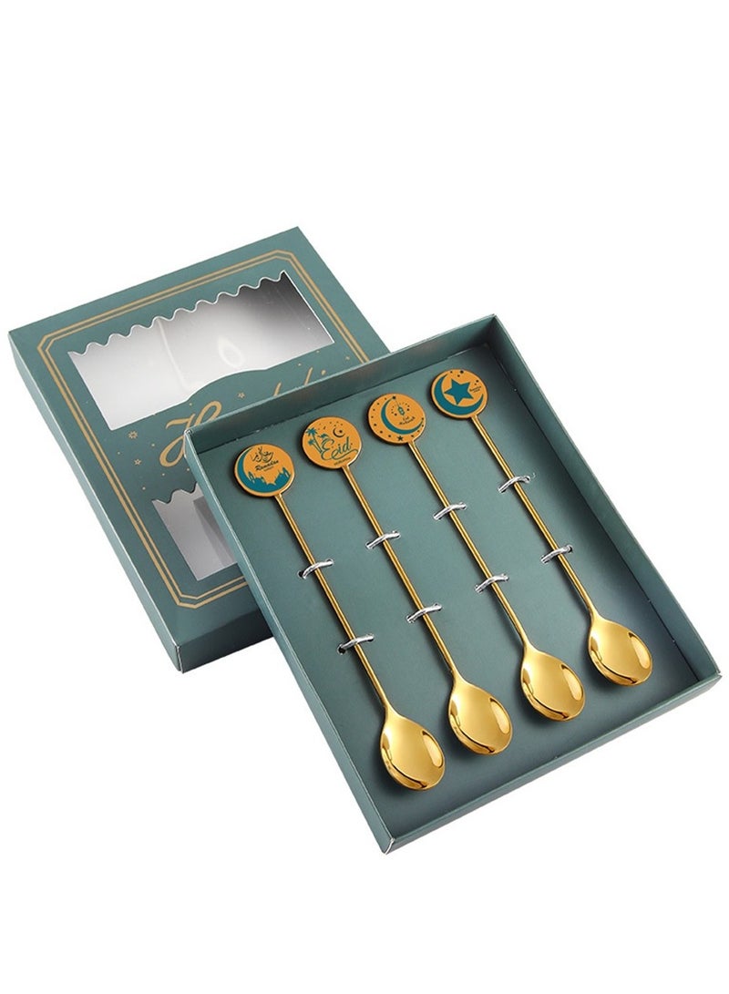 Spoon Happy Ramadan Spoon 4pcs Gift Box Set