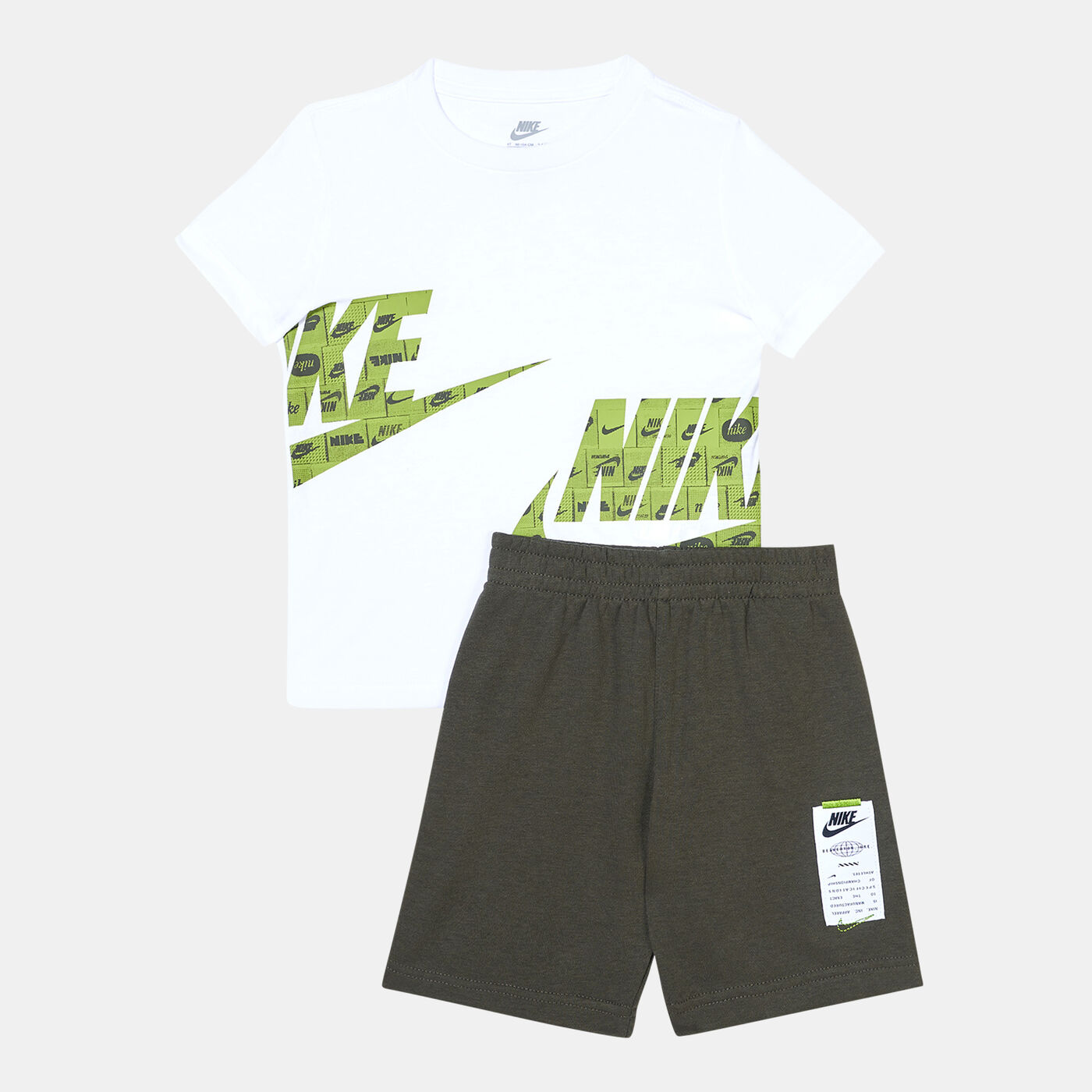 Kids' Sportswear T-Shirt and Shorts Set (Younger Kids)