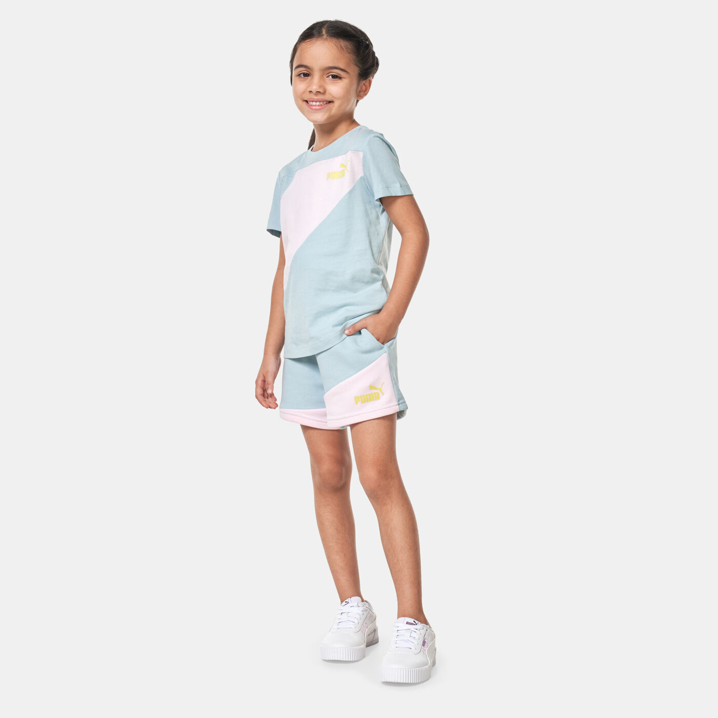 Kids' Power Colourblock Shorts