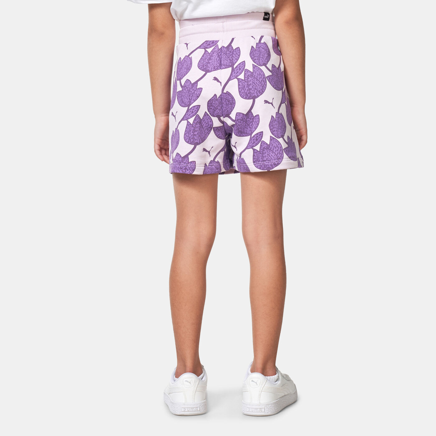 Kids' Essentials+ Blossom All Over Print Shorts