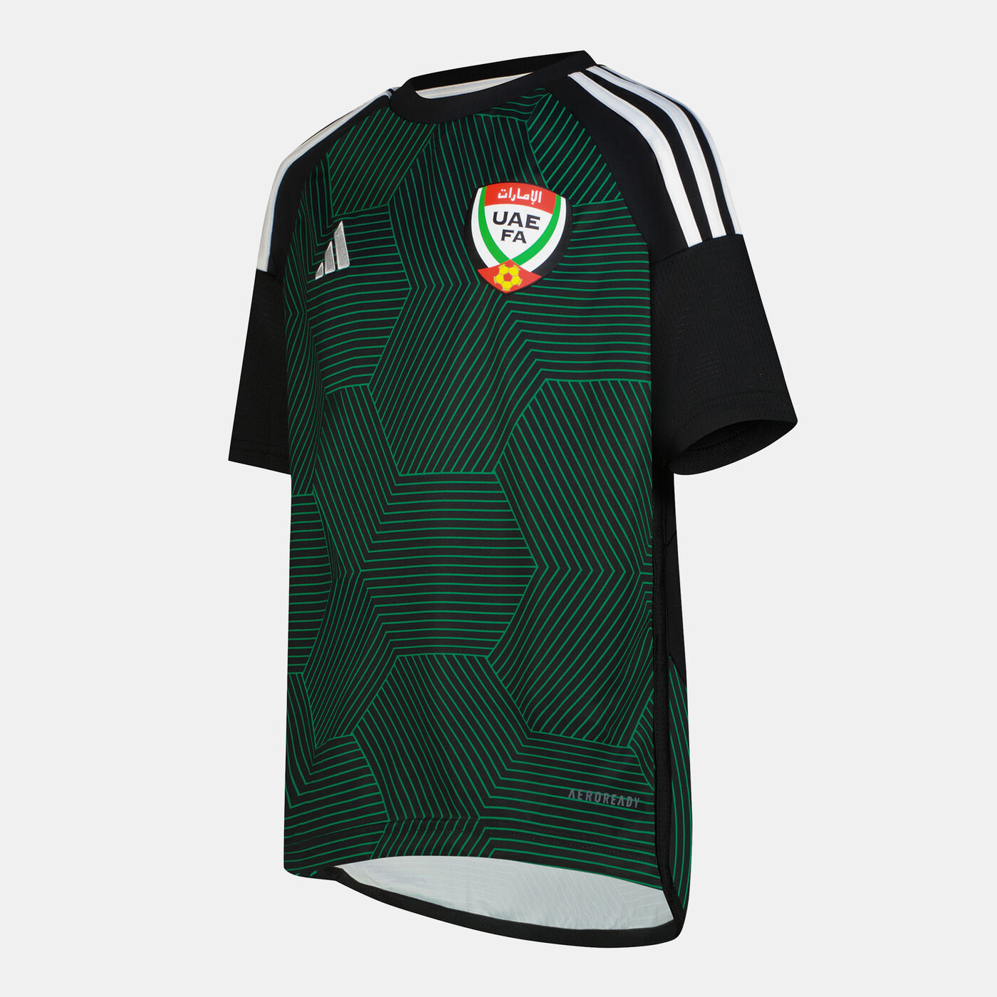 Kids' UAE Replica Away Football Jersey - 2024