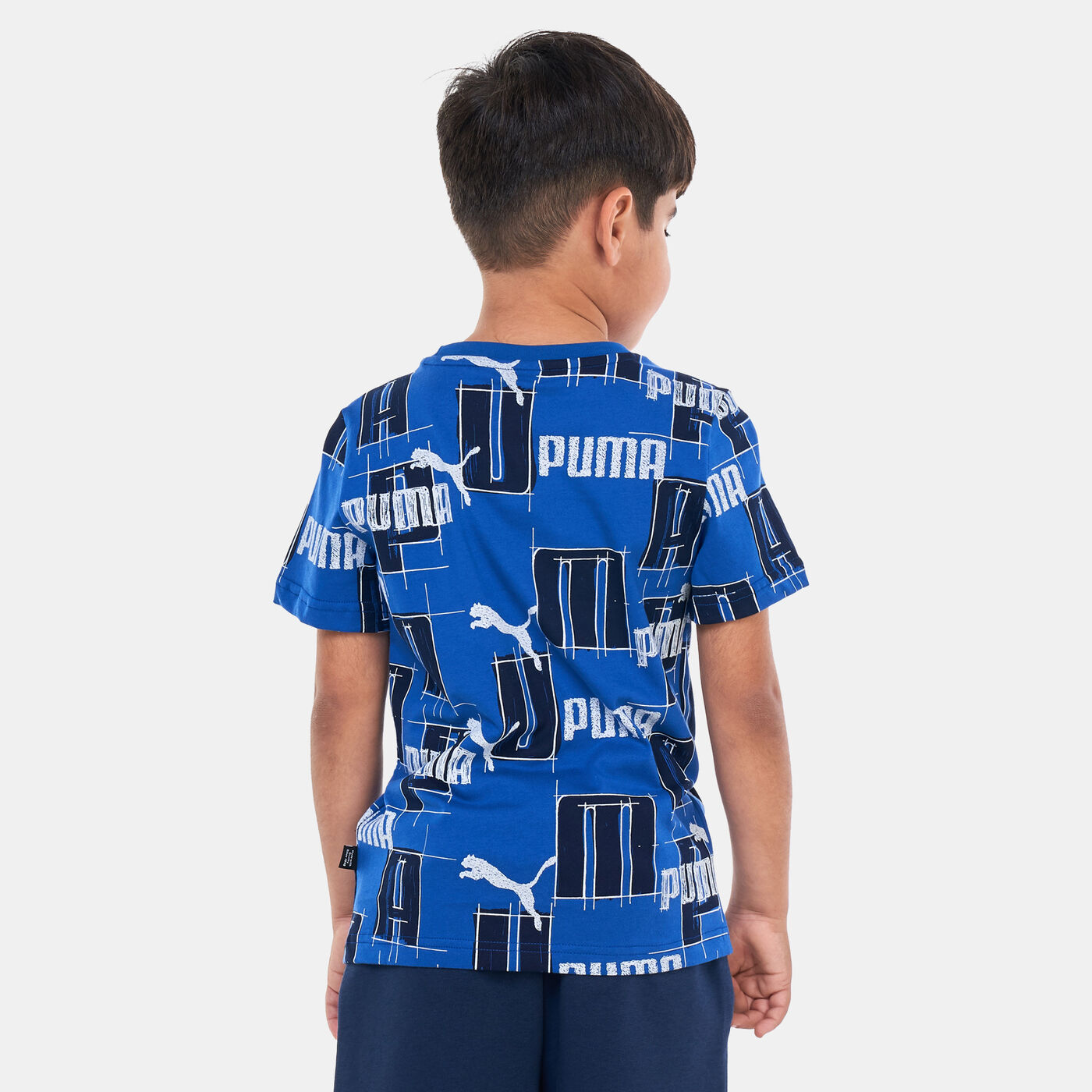 Kids' Essentials+ Logo Lab Allover Print T-Shirt