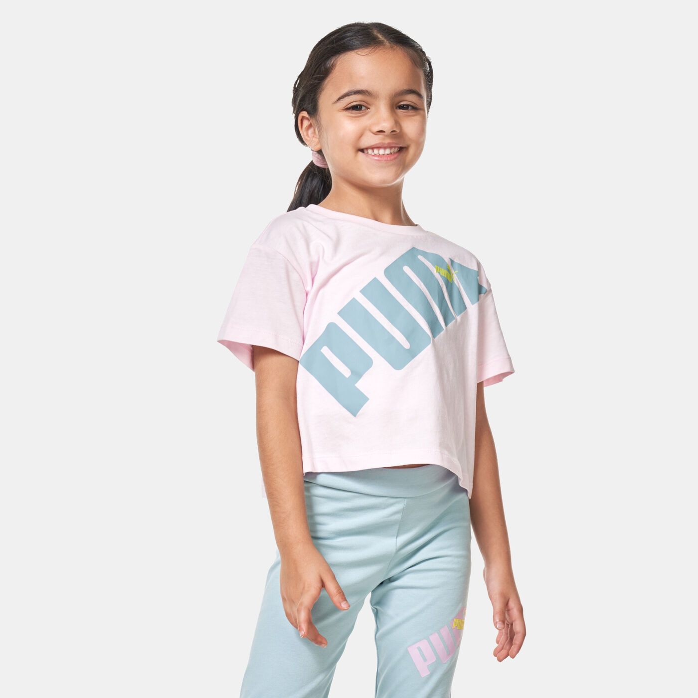 Kids' Power Cropped T-Shirt