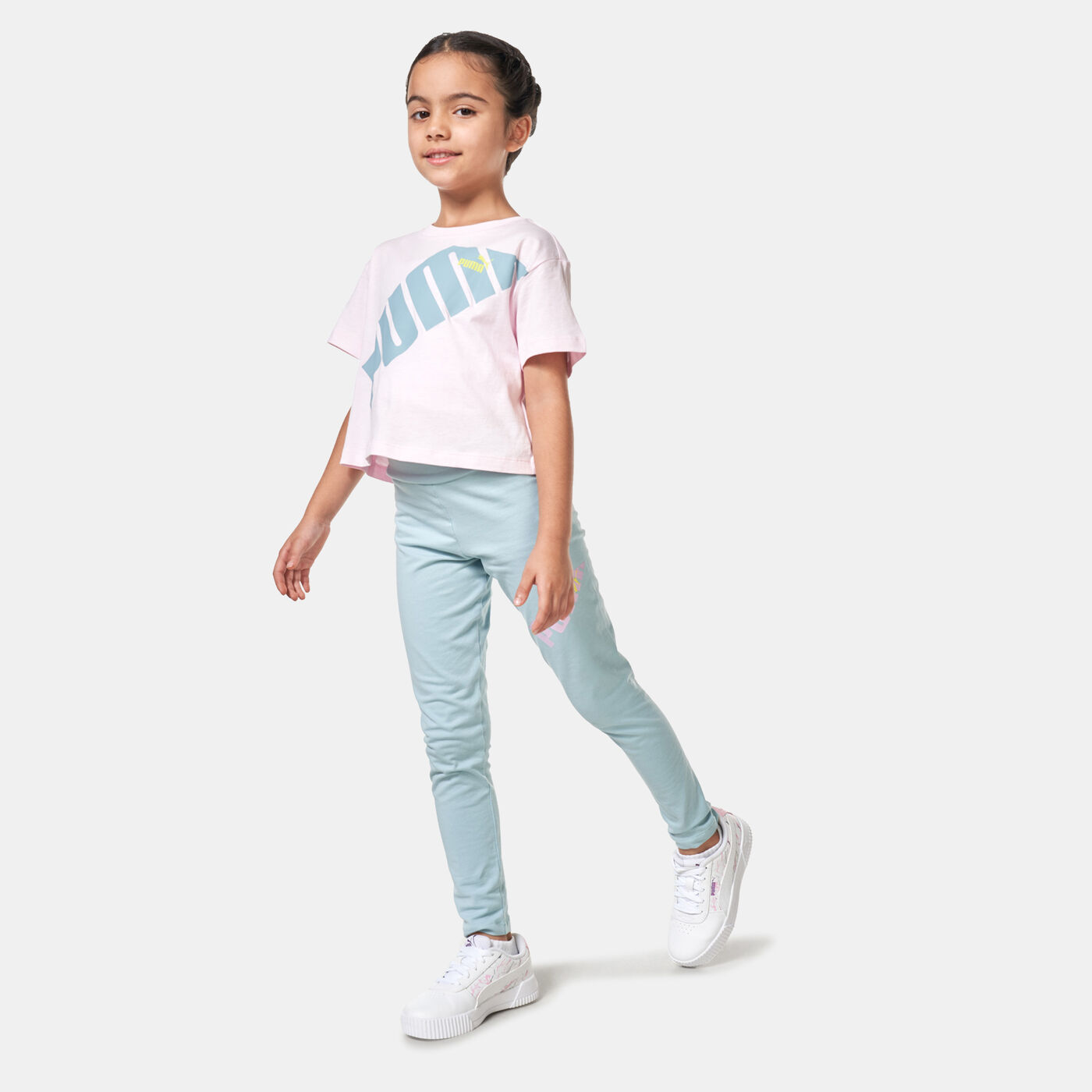 Kids' Power Cropped T-Shirt