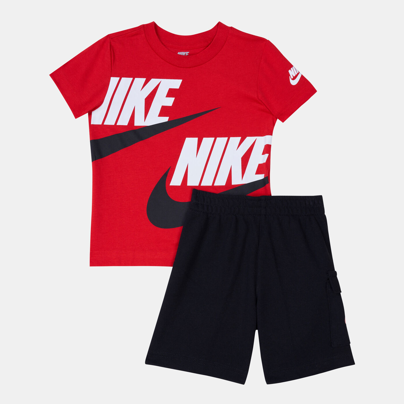 Kids' Sportswear T-Shirt and Cargo Shorts Set (Babies and Younger Kids)
