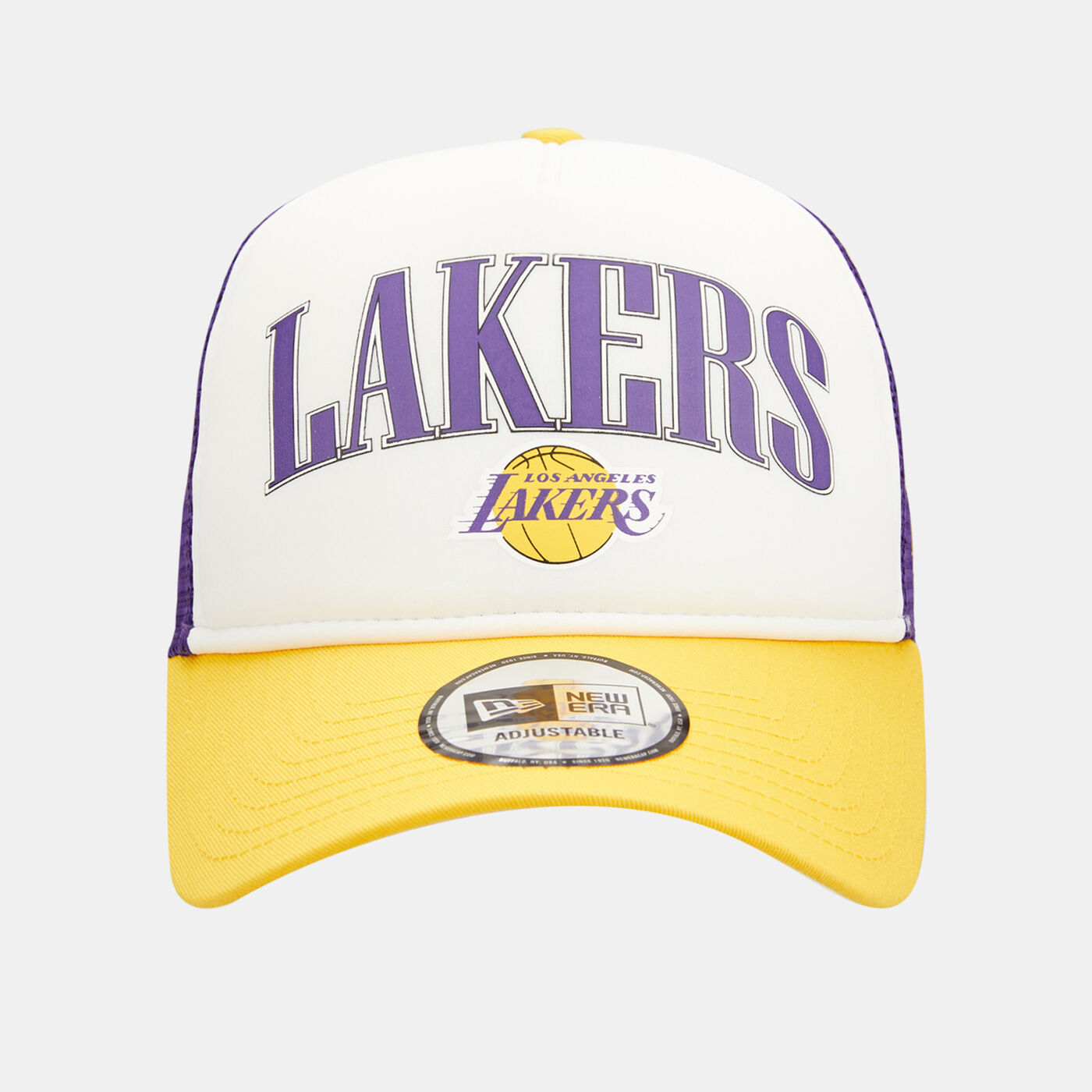 Men's NBA Los Angeles Lakers Retro E-Frame Trucker Cap