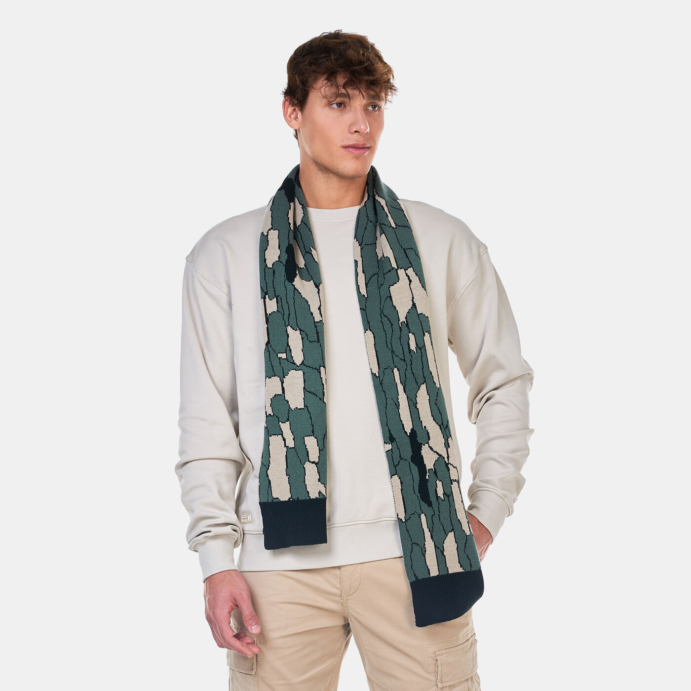 Cranmore Camo Knit Scarf