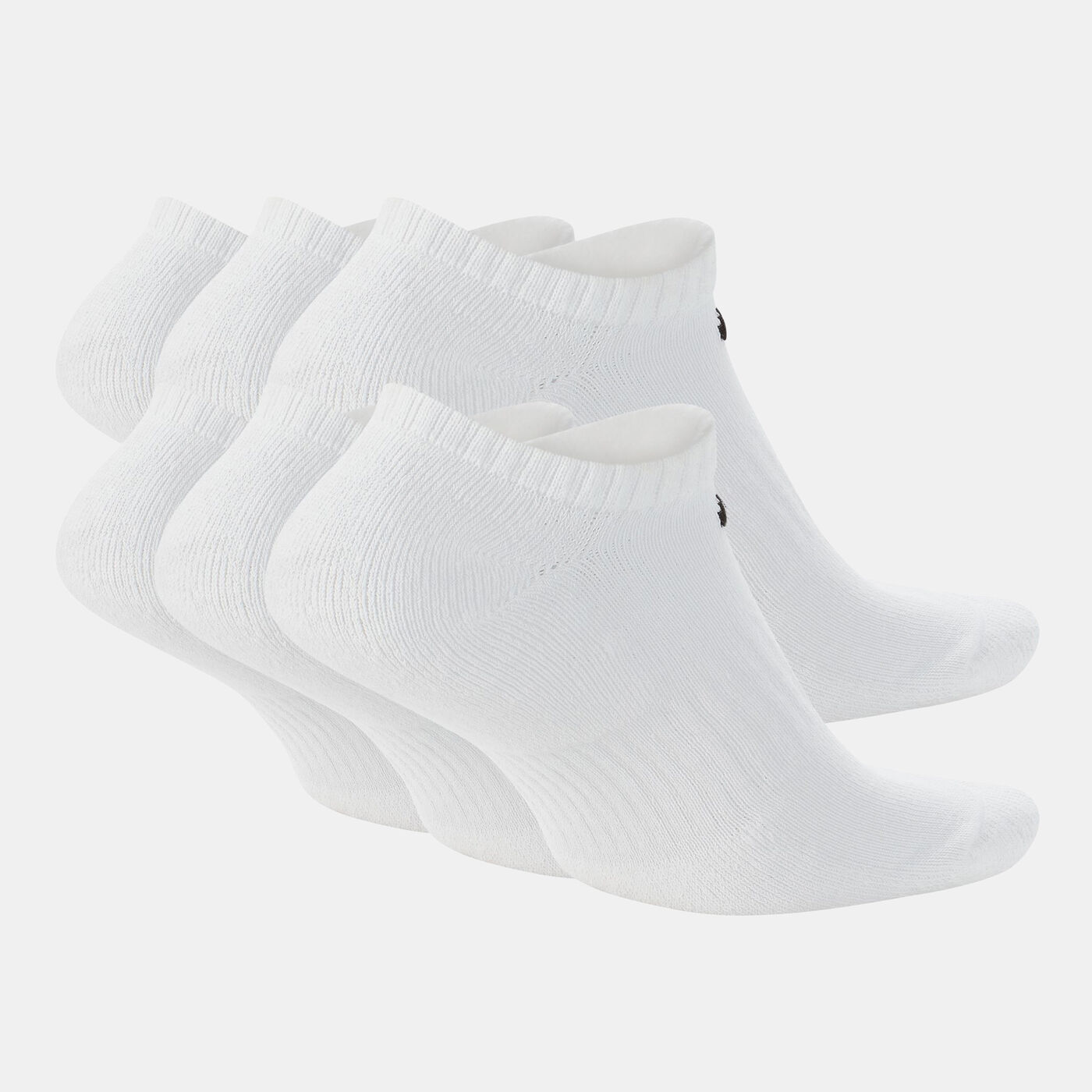 Men's Everyday Cushioned Training No-Show Socks (6 Pairs)