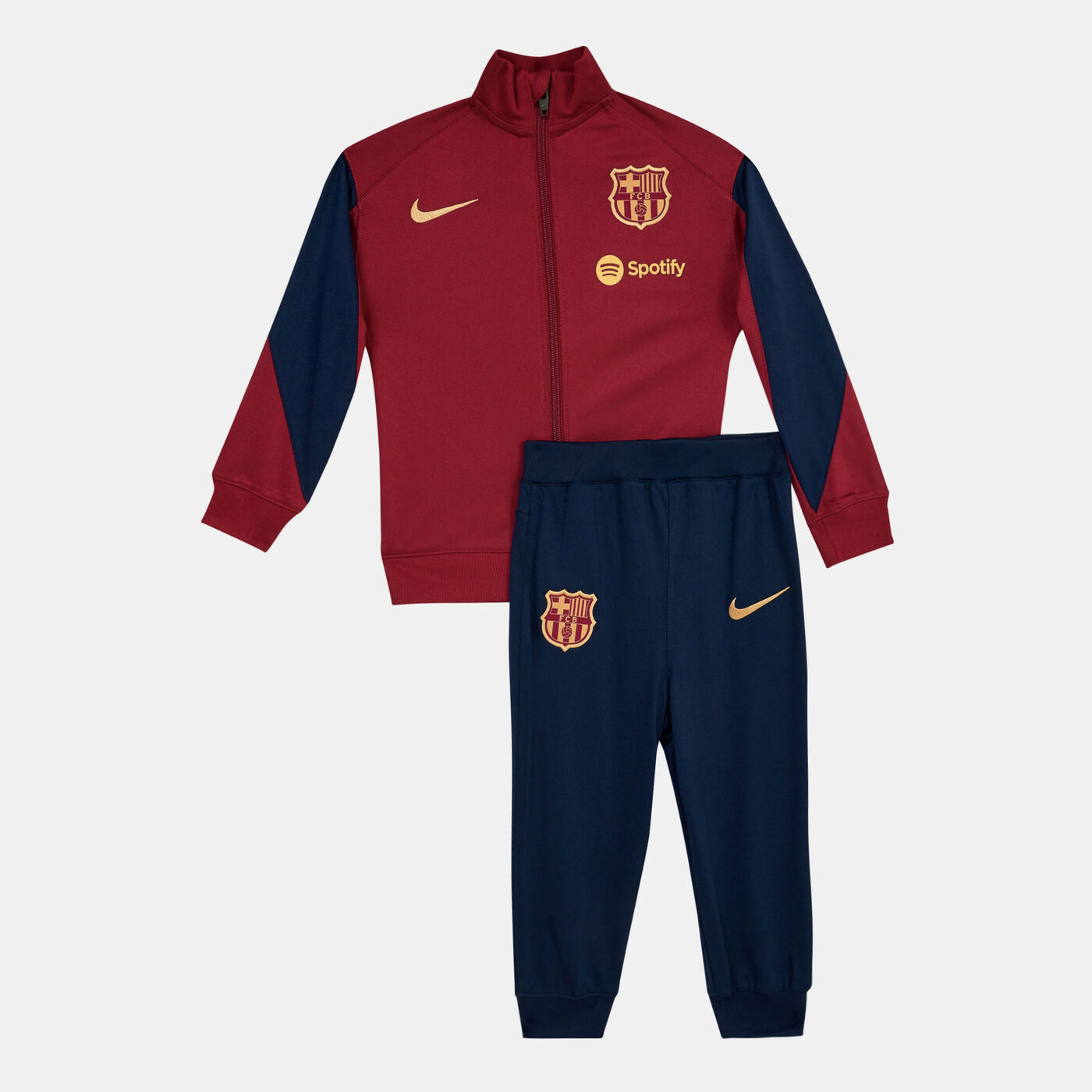 Kids' FC Barcelona Strike Football Tracksuit (Baby and Toddler)