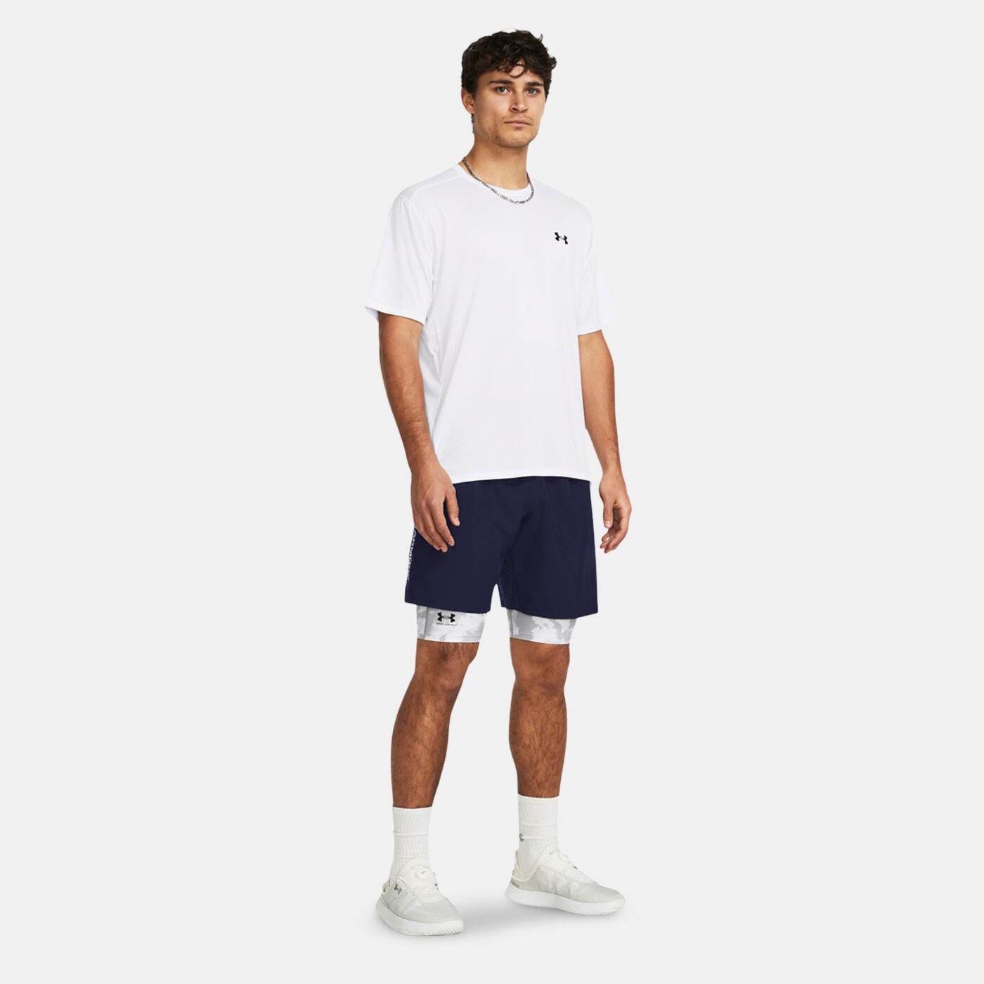 Men's Tech Woven Wordmark Training Shorts