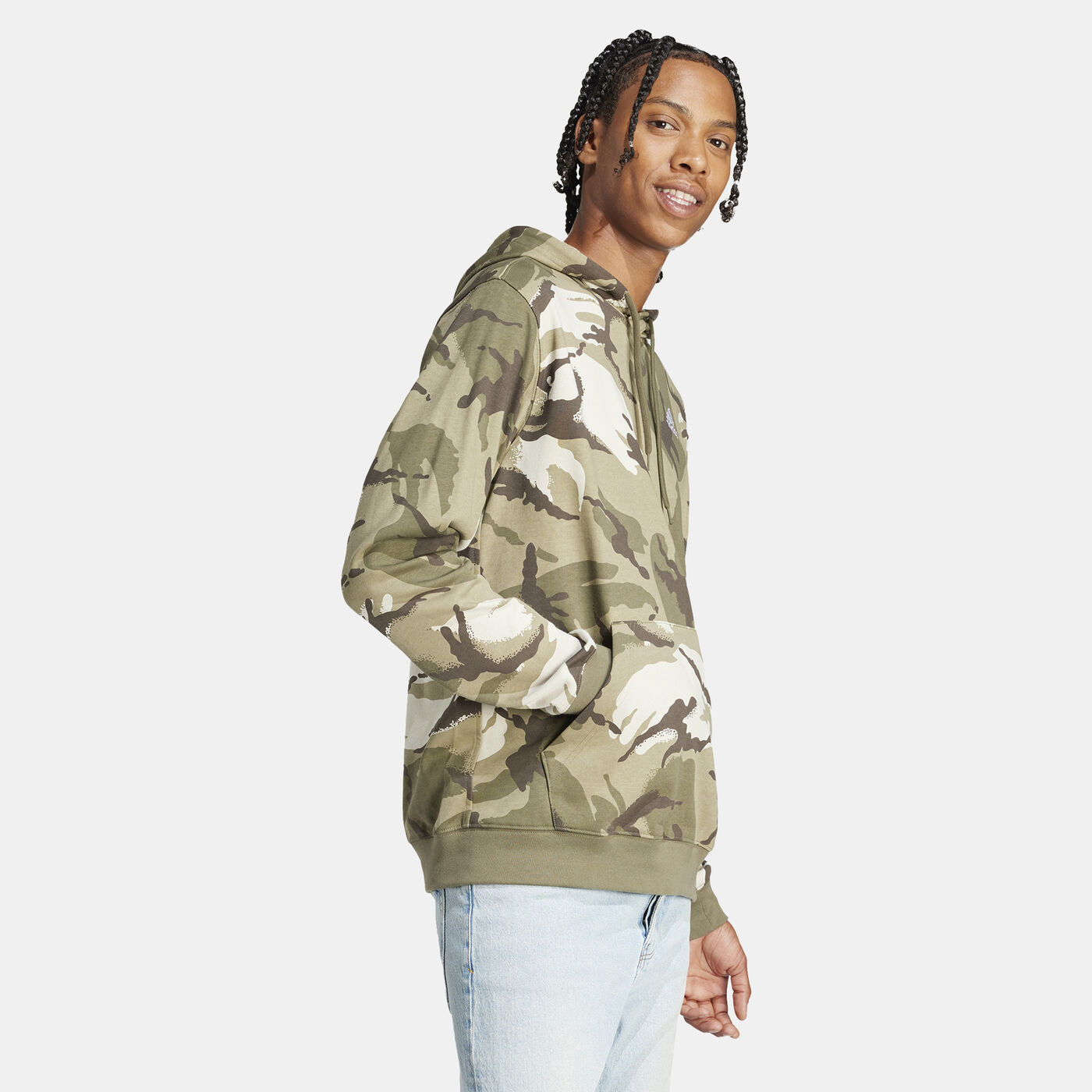 Men's Seasonal Essentials Camouflage Hoodie