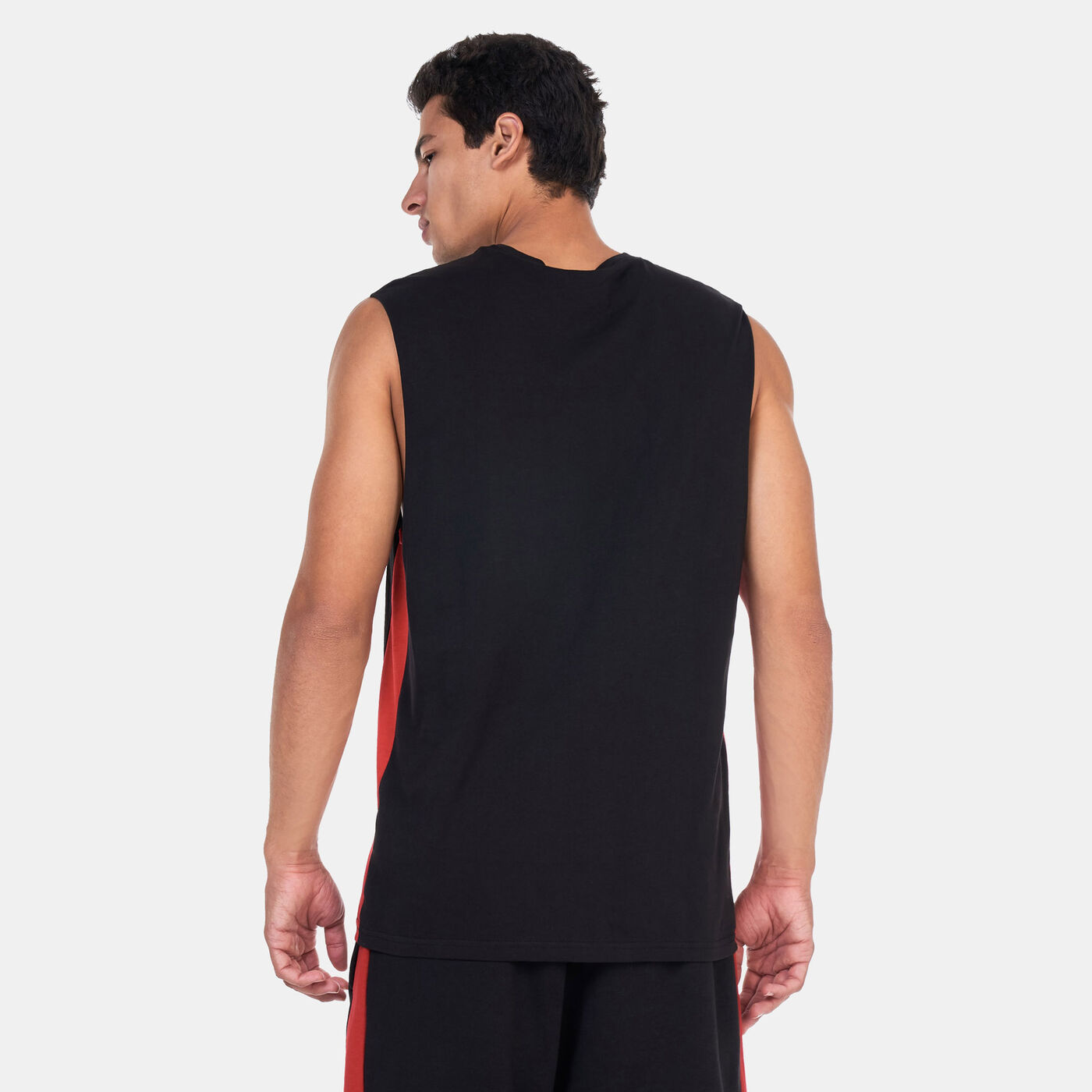 Men's NBA Chicago Bulls Colourblock Sleeveless T-Shirt