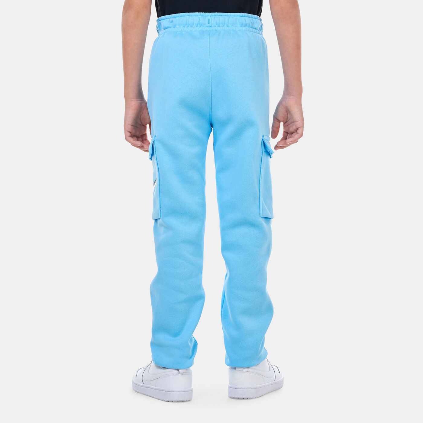 Kids' Sportswear Fleece Graphic Cargo Trousers