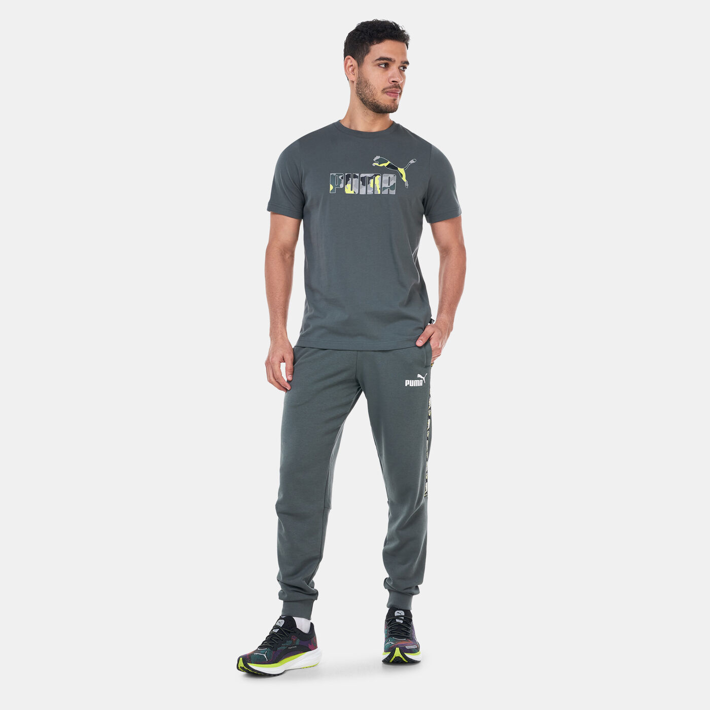 Men's Essentials+ Tape Camo Sweatpants