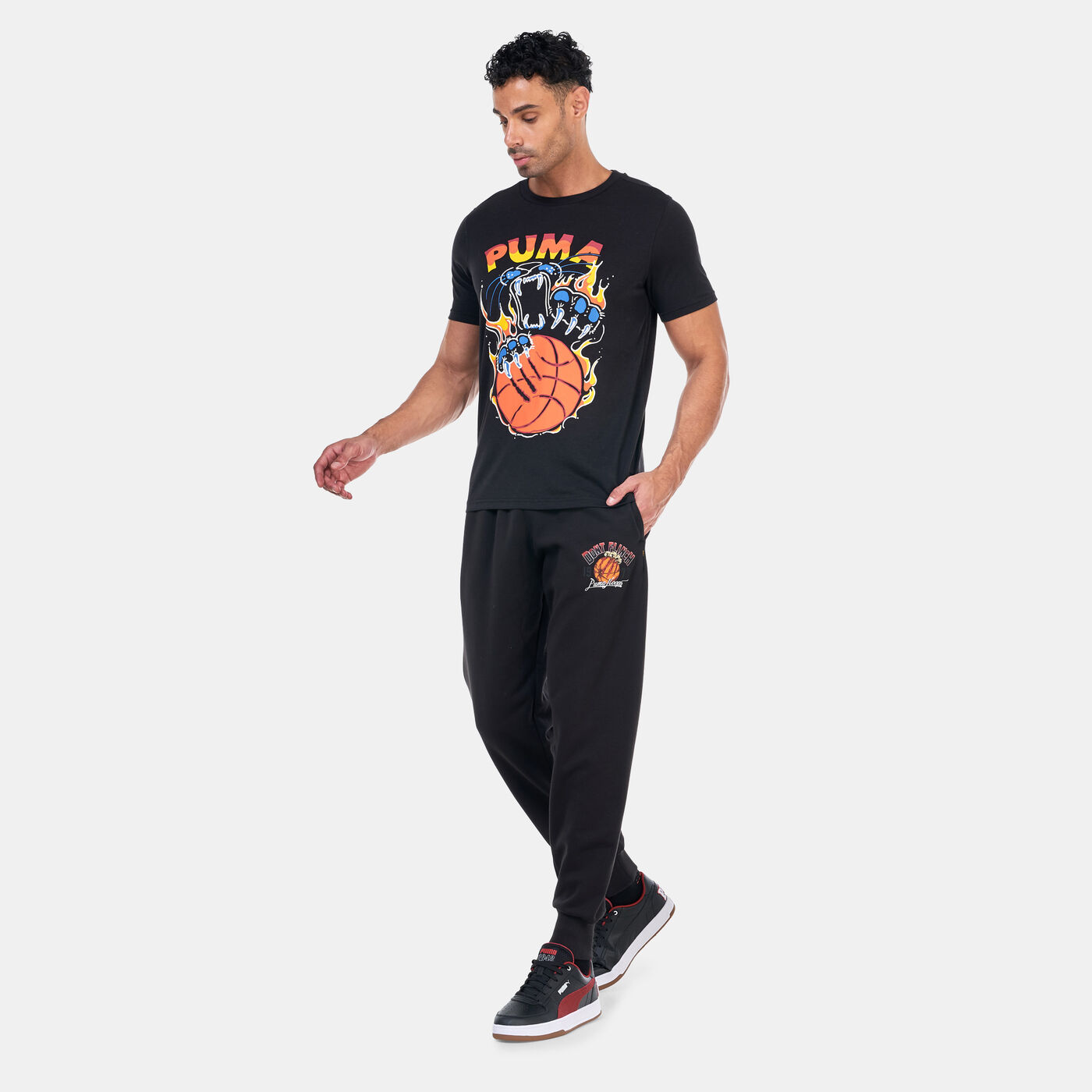 Men's Booster Basketball Graphic Sweatpants