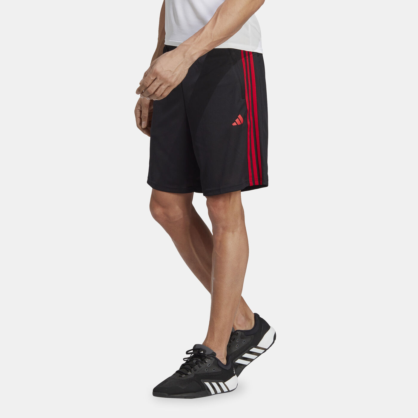 Men's Train Essentials Pique 3-Stripes Training Shorts