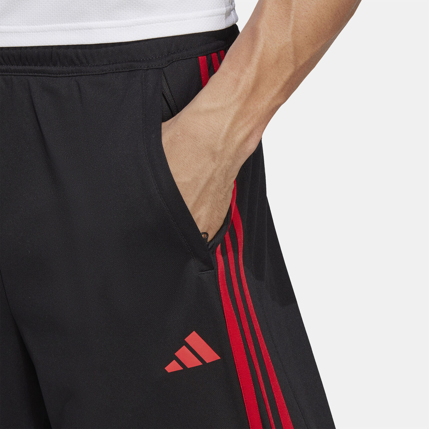 Men's Train Essentials Pique 3-Stripes Training Shorts