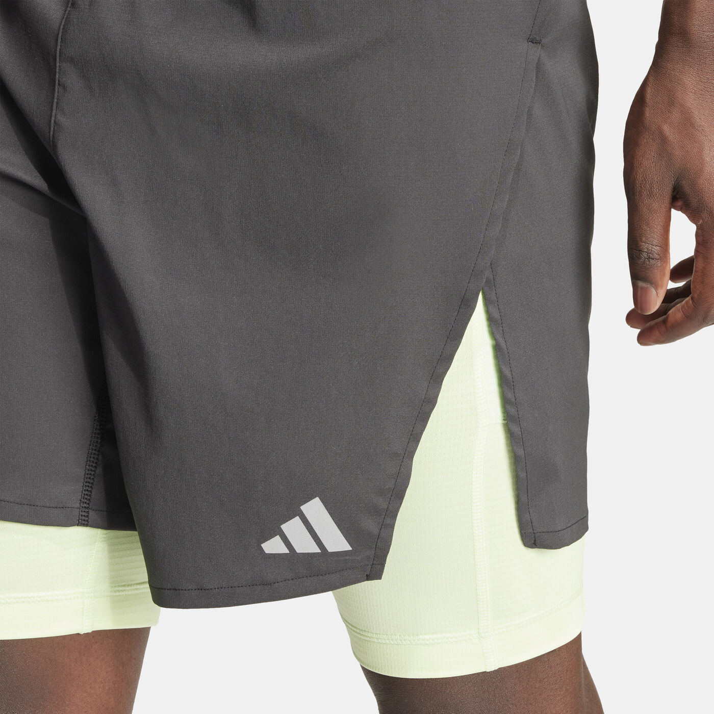 Men's HIIT Workout HEAT.RDY 2-in-1 Training Shorts